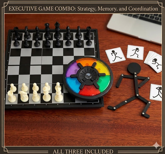 Magnetic chess set, Memory Master, Bendy Buddy